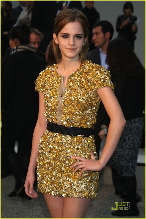 burberry gold dress emma watson|550 Emma Watson Burberry Photos & High.